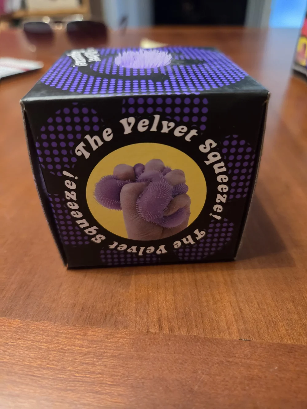 Nee Doh Fuzz Ball Flower Power - Purple Sensory Toy